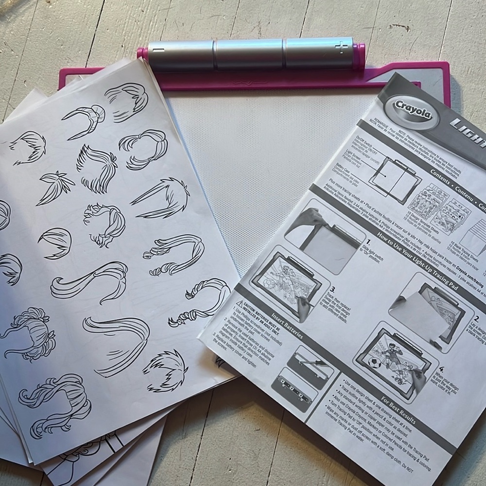 Crayola light up tracing pad